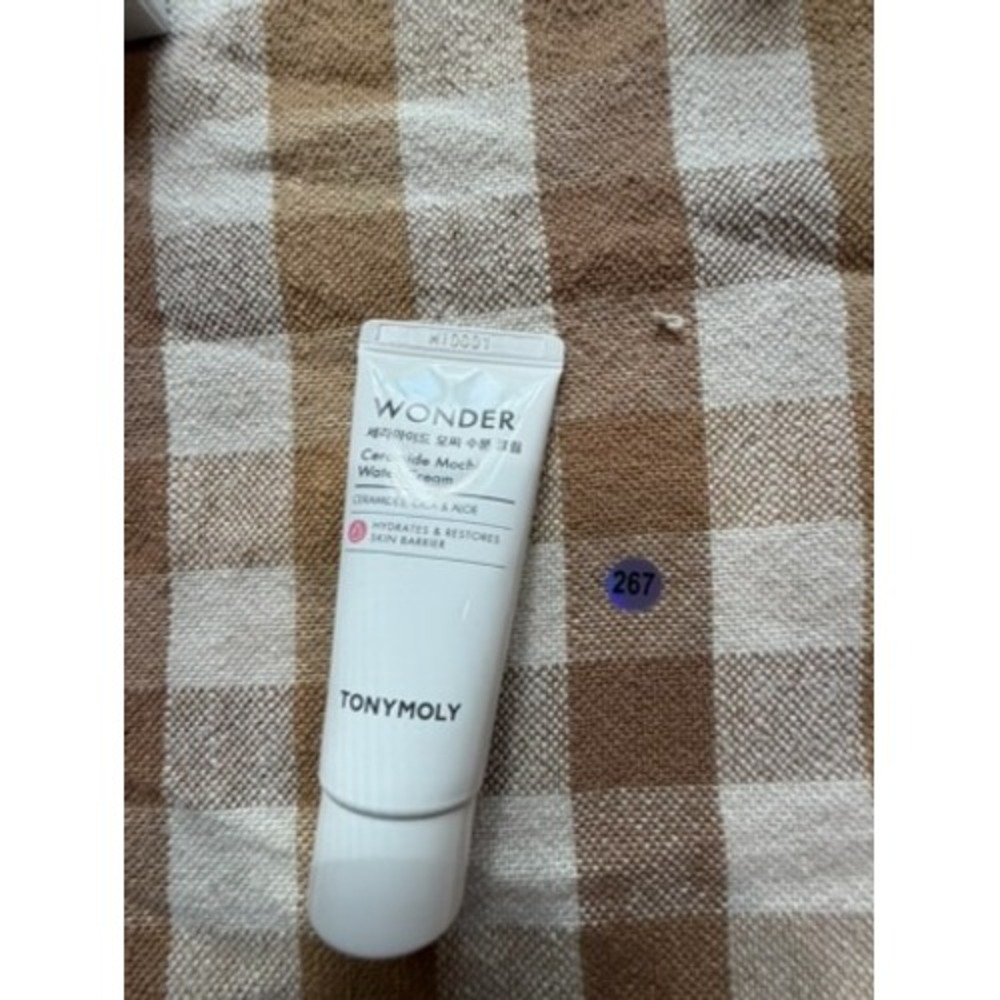 TonyMoly Wonder Ceramide Mochi Water Cream Hydrating Face Moisturizer  Travel